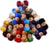 Eyelash Fun Fur Yarn Premium 100% Polyester 164 Yds (150 Mt), 3.53 Oz (100 Gr) Colorful Crochet Yarn D?y Hand Knitting. (Black, 1 Skein)......