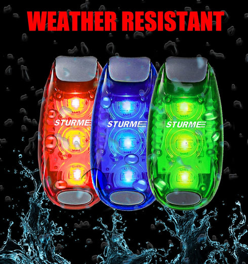 STURME LED Safety Light Strobe Lights for Daytime Running Walking Bicycle Bike Kids Child Woman Dog Pet Runner Best Flashing Warning Clip on Small...