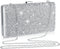 Clutch Purse Evening Bag Women Rhinestone Glitter Handbag Double Sided with Chain Crossbody Purse Shoulder for Wedding Party...