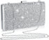 Clutch Purse Evening Bag Women Rhinestone Glitter Handbag Double Sided with Chain Crossbody Purse Shoulder for Wedding Party...