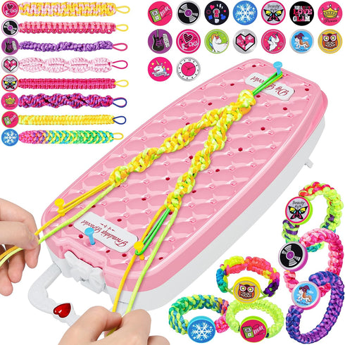 Dpai Friendship Bracelet Making Kit for Girls,DIY Arts and Crafts Toys,Jewelry String Maker Kit,The Best Birthday Gifts Ideas for Girls 6 7 8 9 10...
