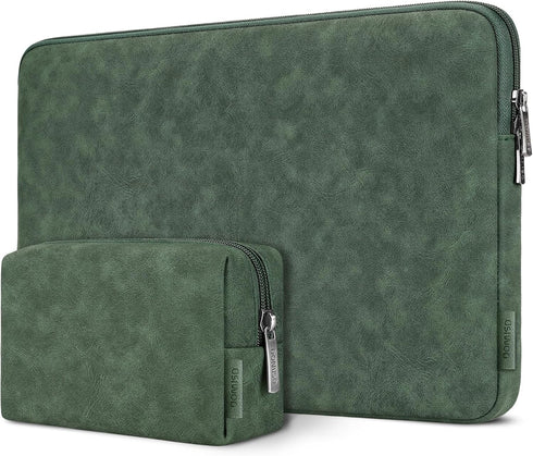 DOMISO 15.6 inch Laptop Sleeve Water-Resistant Carrying Case with Accessory Bag for Lenovo Yoga 720 IdeaPad S510 320 ThinkPad T570 E575/Dell XPS 1...