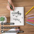 Mr. Pen- Retractable Gel Pens, 6 Pack, Black Ink Gel Pens, Vibrant Barrels, Fast Dry, Gel Pens Fine Point 0.5mm, Retractable Pens, Cute Pens, Gel ...
