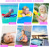 Catalonia Mermaid Hooded Bath Towel for Girl 2-6 Years Old,100% Cotton Swim Poncho Towel, Sand Proof Beach Pool Towel for Child Kids Toddler...