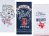 3 Texas Themed Decorative Cotton Kitchen Towels Set with White, Blue and Red Print | 2 Flour Sack and 1 Terry Towel for Dish and Hand Drying | By ...