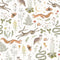 Colorful Animals Peel and Stick Wallpaper Squirrel,owl,snake,rabbit Removable Waterproof Wallpaper Decorative Contact Paper Vinyl Boho Mushrooms a...