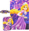 LELEMON Princess Puzzles in a Metal Box 60 Piece Long Hairs Princess Jigsaw Puzzle for Kids Ages 4-8 Children Learning Educational Puzzles Toys...
