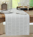 Saro Lifestyle Stitched Line Table Runner, Grey, 16" x 72"...