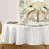 Newbridge 60 x 84 Inch Oval Fabric Tablecloth, Elegance Plaid, 100% Polyester, No Iron Soil Resistant Dining Room, Party and Banquet Table Cover, ...
