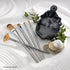 Royal & Langnickel Zen 5pc Standard Handle Brush Set, Includes - Oval Wash, Angular, Shader, Fan & Round Brushes...