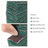 uxcell 150mm x 25mm 240 Grit Non-Woven Polishing Burnishing Wheel Abrasive Cloth Nylon Wire Drawing Flap Wheel for Stainless Steel Metal Green...