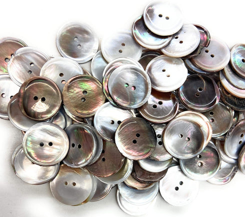 Beautiful Ocean Pearl ~Mother of Pearl Buttons ~ 100 Pcs~ 7/8...