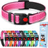 Polyester Dog Collar for Large Dogs Female Male,Durable Comfortable Padded Basic Dog Collars for Puppy Small Medium Breed with Quick Release Safet...