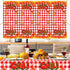 3Pcs Chili Cook Off Tablecloth Party Decorations,87x51In Plastic Chili Tablecloths Table Covers for Mexican Chili Buffet Baby Shower Party Holiday...