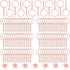 Hotop 360 Pcs Key Rings for Crafts Keychain Making Kit Including 90 Open Jump Rings Connectors,180 Small Screw Eye Pins Hooks for DIY Keychain Sup...