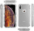 MXX iPhone Xs Max Heavy Duty Case 3 in 1 Layers Rugged Rubber Shockproof Protection Cases Cover and Support Wireless Charging - (Clear HD)...