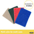 Scouring Pad Non-Scratching Scrubber Non-Scratch Cleaning Scrub Pads Heavy Duty Scouring Pad Reusable Kitchen Scrubbing Pad Pack of 15 Green, by S...