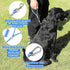 Chew Proof Dog Leash,5Ft Tie Out Cable with Detachable Short Dog Leashes Handle,Non Chew Cable Braided Cord Steel Training Dog Leash for Teething ...