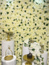 10PCS Silk Hydrangea Heads with Stems Artificial Flowers for Wedding Party Home Decor (Champagne)...