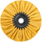 Woodstock D3193 Bias Hard Buffing Wheel, 6-Inch by 5/8-Inch Hole, Yellow...