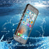 for iPhone 8 Plus & 7 Plus Waterproof Case - Underwater Snowproof Dirtproof Shockproof Cover Black/Gray...