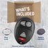 KeylessOption Keyless Entry Remote Control Car Key Fob Replacement for L2C0007T...