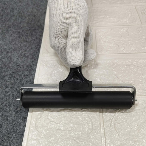 5.9in Rubber Roller, Tape Roller for Print, Tape, Wallpapers, Scrapbooks?Silicone Seam Roller Tool for PVC/TPO/EPDM Ply Roofing Tape?Wallpaper etc...