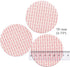 Pressure Sensitive Torque Activated Cap Seals Liners -70 mm (2.75") Made in USA-30 PCS - for Regular Mouth Glass & Plastic Ball Mason Canning Jars...