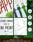 Povitrulya Counted Cross Stitch Kit 'Happy St. Patrick’s Day' - DIY Embroidery Book Marker Set for Adults with Paper Pattern, 16 Count Aida Canvas...