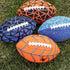 AMOR PRESENT Inflatable Waterproof Football, 9.3 Inch Practice Football with Special Grip Pattern Rubber Football for Kids Outdoor Games (Random C...