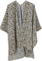 Elu ? Women's Beach Cover up Swimsuit Kimono Cardigan Casual Tops with Bohemian Floral Print...