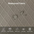 Genina Waterproof Seat Covers for Dining Room Chairs Covers Dining Chair Cover Kitchen Chair Covers (Taupe, 4 Pcs)...