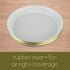 Kitchentoolz 110-400 Mason Jar Lids 2-Pack – ONLY Fits Kitchentoolz 1 Gallon & Half Gallon Wide Mouth Jars – Not for Standard Mason Jars...