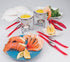 Natural Baking Sea Shells, 5-Inch, Set of 4...