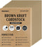 Brown Kraft Cardstock - 8.5'' x 11'' 92lb Cover Card Stock Heavyweight Paper Perfect for Scrapbooks, Art, Crafts, Business Cards 25 Sheets 250g UA...