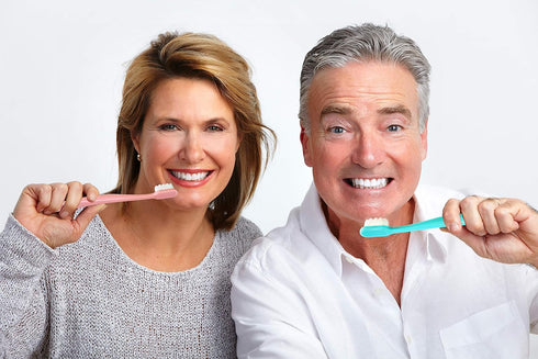 Extra Soft Toothbrushes for Adults, Nano Toothbrush 20,000 Ultra Fine Bristles for Sensitive Gums, Gentle Adult Toothbrush for Gum Care, Deep Clea...