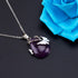 Bivei Crystal Butterfly Necklaces for Women, Rose Quartz Wire Wrap Gemstone Chakra Pendant Gifts Jewelry for Women Men...