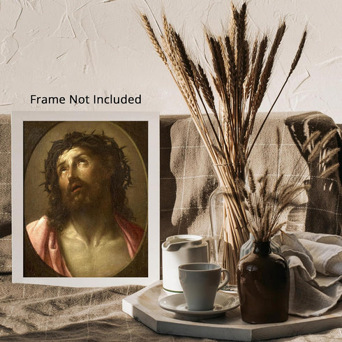 Posterizer 1 pcs-Man of Sorrows-Jesus c. 1635 painting poster-Religious Posters-Gifts for Christians -Decor for Church, Sunday School Classroom- u...