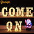 Pooqla LED Marquee Letter Lights Sign, Light Up Alphabet Letter for Home Party Wedding Decoration M...