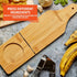 IMUSA BAM-10007 Jumbo Tostonera, Natural - Bamboo Pataconera, Plantain Press, Tortilla Quesadilla Maker Flour Dough Press for Quesadillas Tortilla...