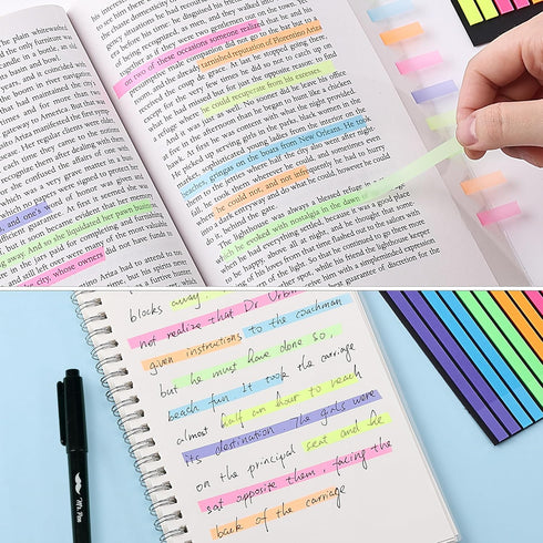 Mr. Pen- Transparent Bible Highlighter Tape and Sticky Note Set, 331 Pcs, Sticky Note Tabs, Sticky Index Tabs, Highlighter Strips, Highlight Strip...