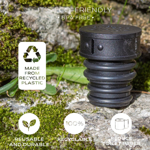 CuloClean Hygiene bag for hiking + Portable travel bidet. Personal hygiene kit for hikers, leave no trace (LNT) while hiking in the countryside....