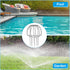 PATIKIL Gutter Guard, 304 Stainless Steel Down Pipe Filter, Anti-Blocking Line Cap Drain Cover Downspout Protector for Blockage Leaves Debris, 2 I...