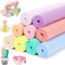 Pastel Stiff Felt Sheets Bundle: LOTOFUN 9pcs 8x35Inch Large Felt Sheet for Crafts...