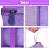 Aenllosi Kids Camera Case for Anchioo/for ESOXOFFORE Instant Print Camera Toys,Kids Selfie Digital Camera Photo Paper & Color Pen Holder (Purple,C...