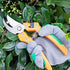 GRÜNTEK Secateurs ALBATROSS with EXTRA spring, Stainless Steel Ergo Bypass Plant Shears pruning shears Ø to 0.7". Garden shears for wide hands...