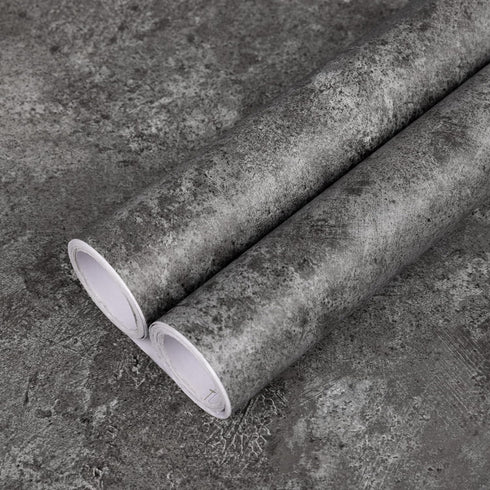 Gray Marble Contact Paper Peel and Stick,Matte Marble Wallpaper Removable Waterproof, Grey Granite Wallpaper Peel Stick Countertop for Kitchen Tab...
