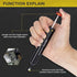 KOTTO Solder Sucker, No Clog Aluminum Desoldering Pump, Desoldering Tools with Powerful Vacuum Suction for Removal & Repair, Heat Resistant Silico...