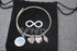 Infinity Collection Live Well Love Much Laugh Often Adjustable Wire Bangle Bracelet- Inspirational Expandable Charm Bracelet, Gift for Her...