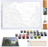 Ledgebay DIY Paint by Numbers Kit for Adults Unframed Canvas: Beginner to Advanced Paint by Numbers Kit Kits Include Acrylic Paint Set 4 Brushes &...